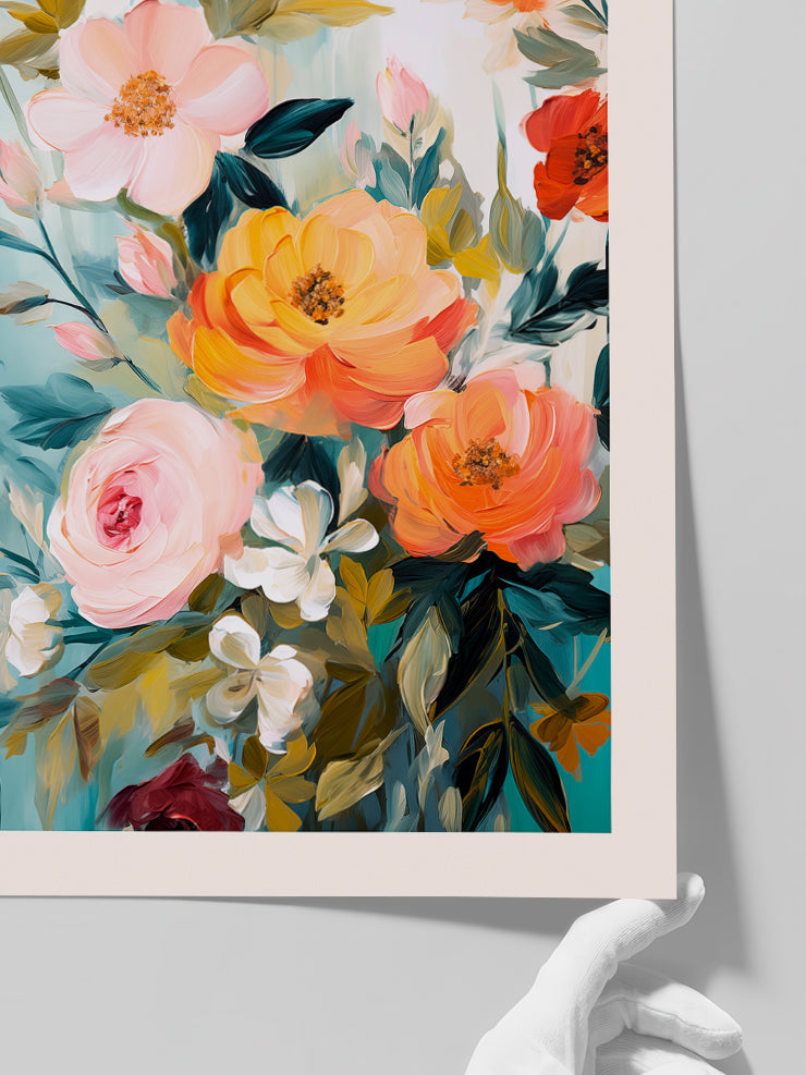 Fleurs Eternelles N2 - Art Print  Poster
