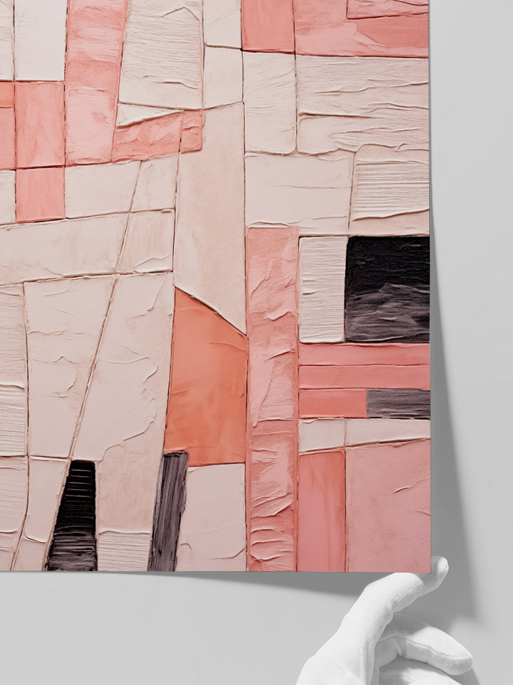 Pink Energy - Art Print  Poster