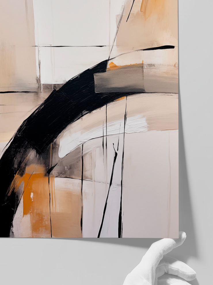 Geometric Energy N3 - Art Print