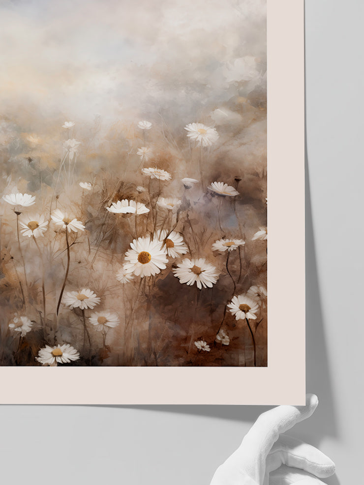 Papatyalar - Art Print  Poster