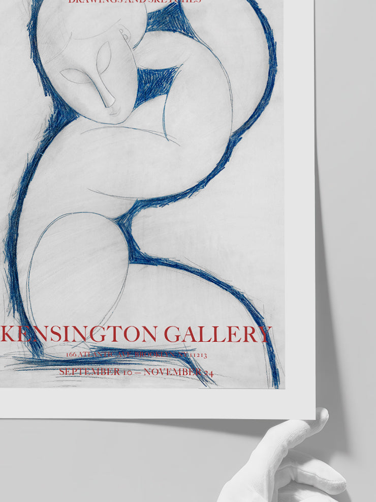 Modigliani Afiş N2 - Art Print