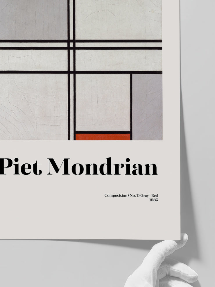 Mondrian Composition No.1 - Art Print  Poster