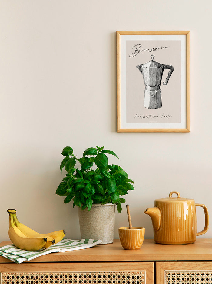 Buongiorno - Art Print  Poster