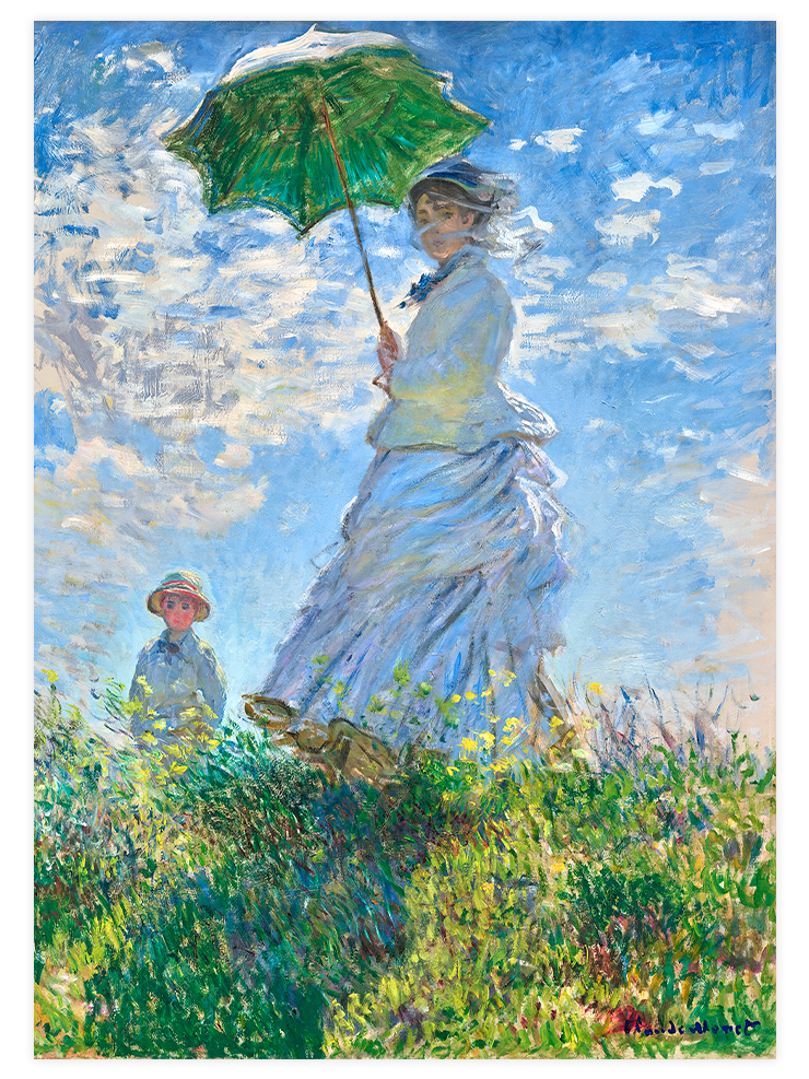 Monet The Artist's Garden - Poster Seti Duo  Poster