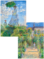 Monet The Artist's Garden - Poster Seti Duo