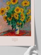Monet Bouquet of Sunflowers - Art Print