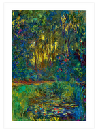 Monet Corner of the Basin of the Nymphéas - Art Print