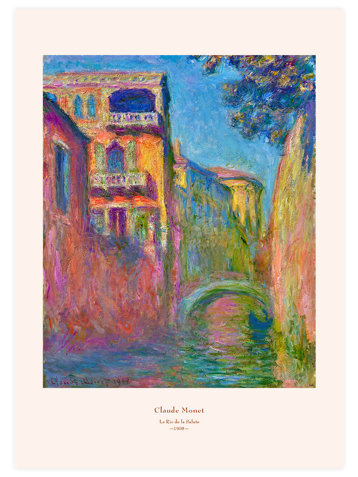 Monet Flower Beds - Poster Seti Duo  Poster