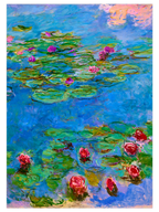Monet Flowers - Poster Seti Duo