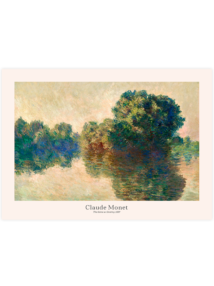 Monet Giverny’de Sen Nehri - Art Print Ürün ana görseli