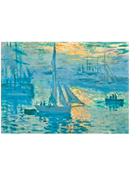 Monet Gündoğumu (Deniz) - Art Print