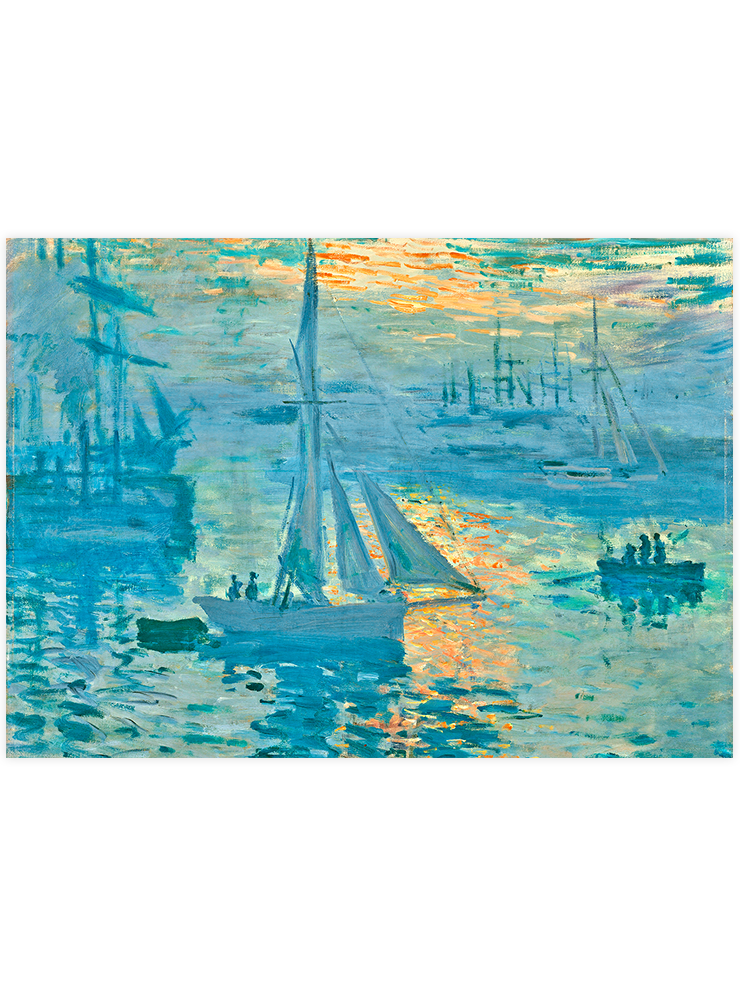 Monet Gündoğumu (Deniz) - Art Print