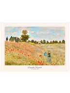 Monet Haşhaş Çiçekleri - Art Print