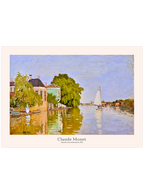 Monet Houses on the Achterzaan- Art Print