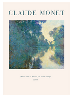 Claude Monet The Artist's Garden - Poster Seti Duo