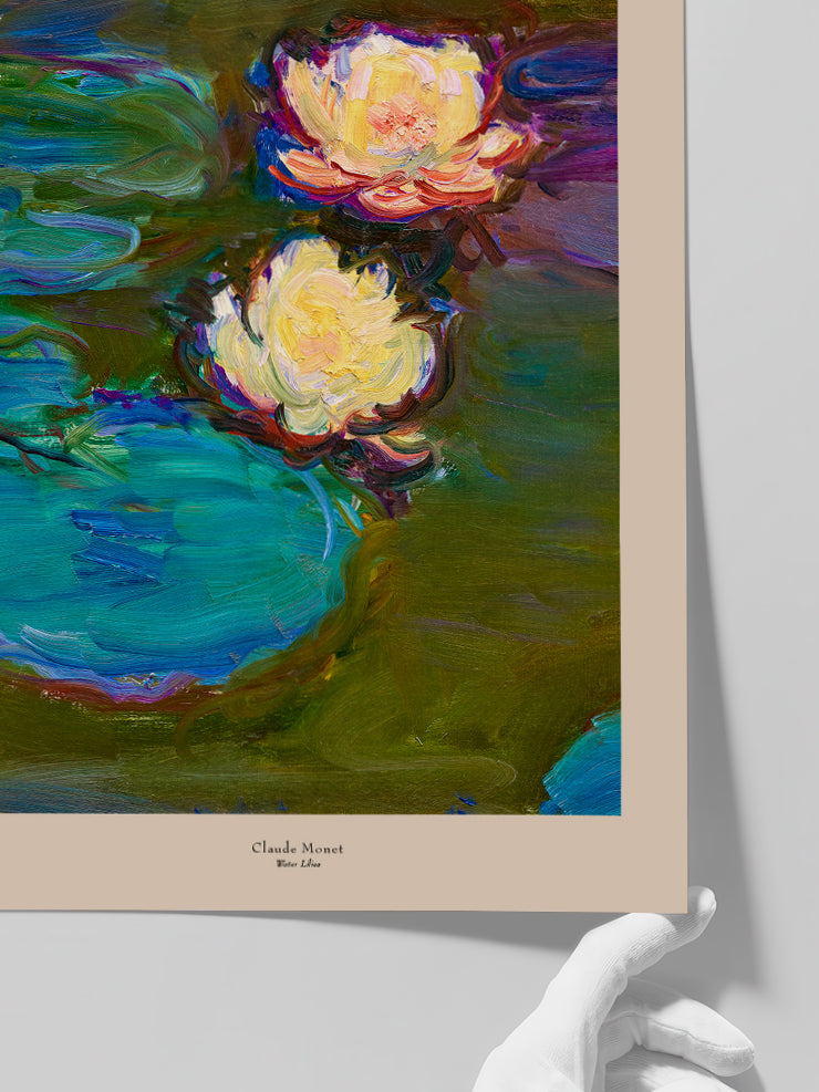 Monet Nilüferler - Art Print  Poster