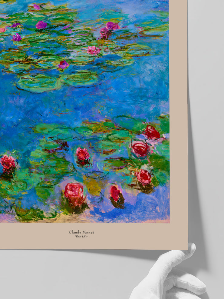 Monet Nilüferler - Art Print  Poster