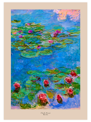 Monet Nilüferler - Art Print