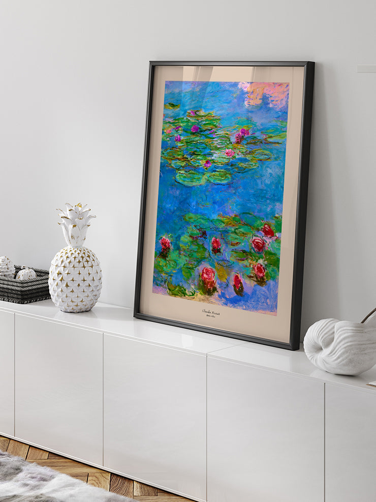 Monet Nilüferler - Art Print  Poster