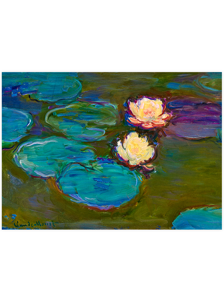 Monet Nympheas - Art Print