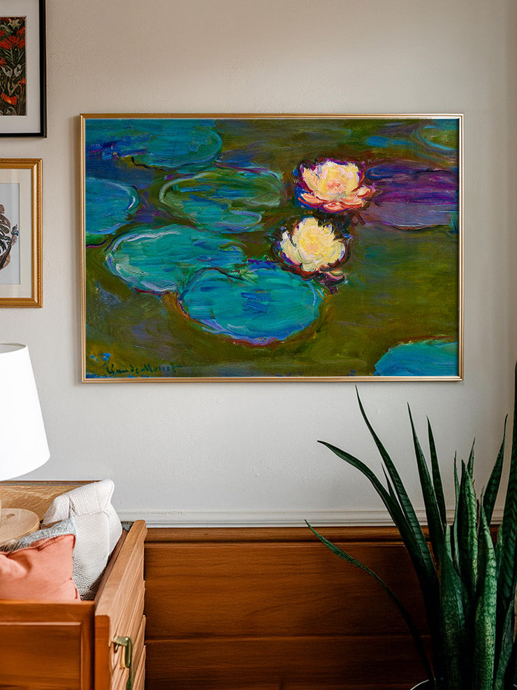 Monet Nympheas - Art Print Ürün ikincil görseli