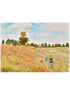 Monet Poppies - Art Print