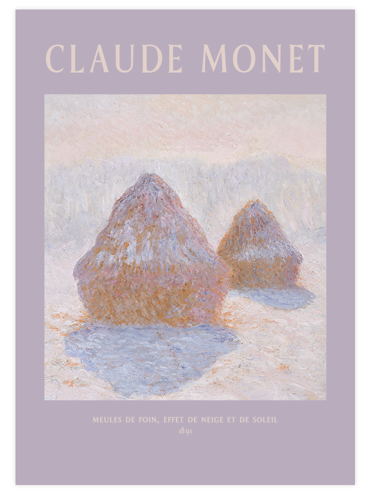 Monet Soleil Levant - Poster Seti Duo