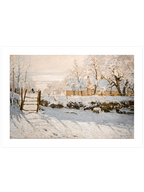 Claude Monet The Magpie - Art Print