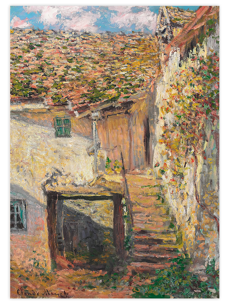 Claude Monet The Steps - Art Print Ürün ana görseli