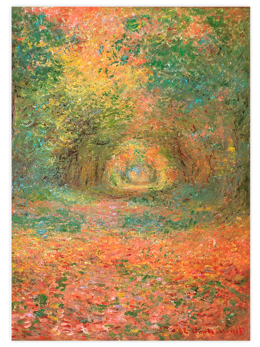 Claude Monet The Forest of Saint-Germain - Art Print
