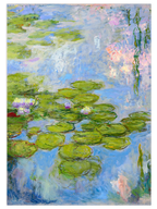 Claude Monet Water Lilies - Art Print
