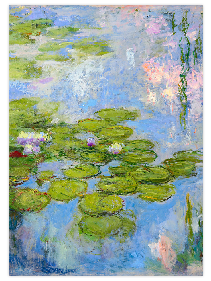 Claude Monet Water Lilies - Art Print