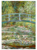 Claude Monet The Waterlily Pond - Art Print