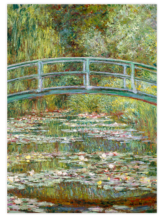 Claude Monet The Waterlily Pond - Art Print