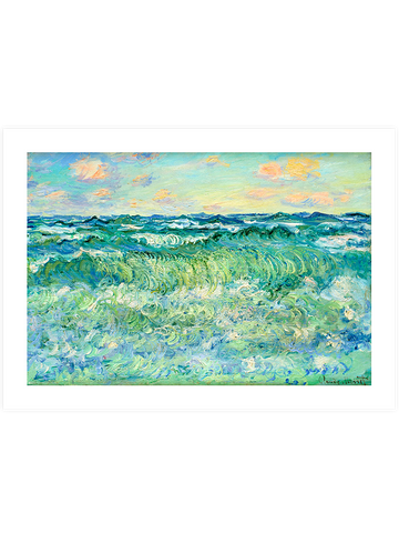 Monet Seascape, Pourville - Art Print