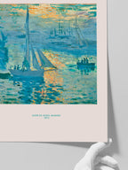 Monet Sunrise (Marine) - Art Print