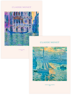 Monet Sunrise - Poster Seti Duo