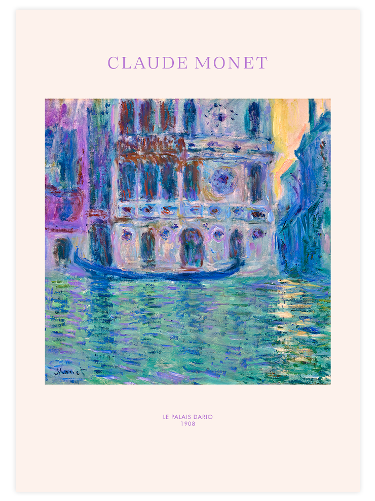 Monet Sunrise - Poster Seti Duo Ürün ikincil görseli