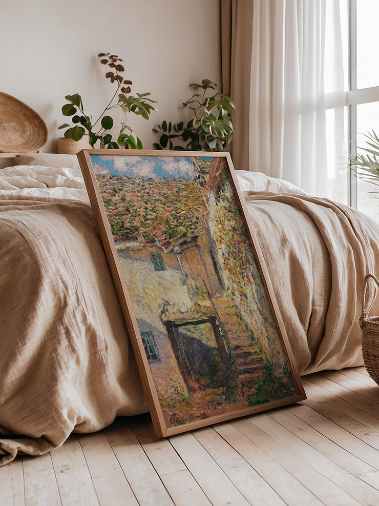 Claude Monet The Steps - Art Print Ürün ikincil görseli