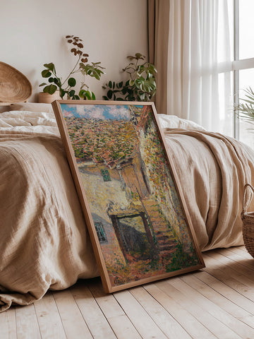 Claude Monet The Steps - Art Print