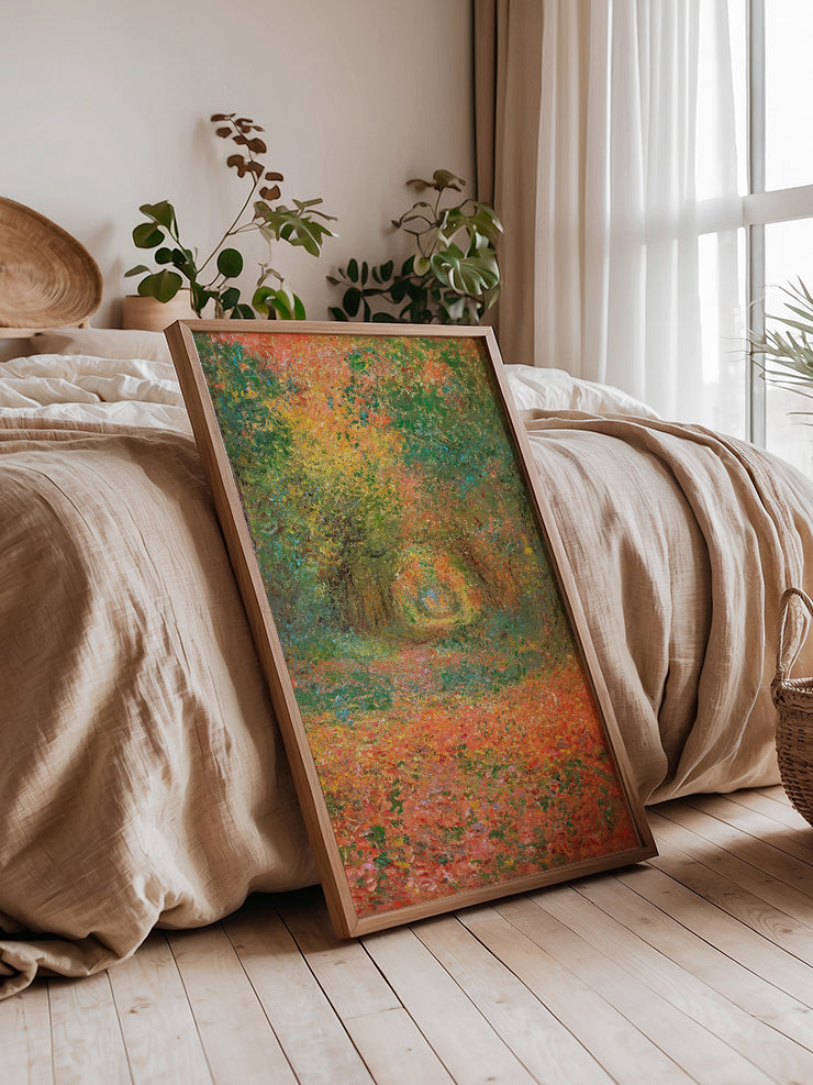 Claude Monet The Forest of Saint-Germain - Art Print  Poster