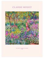 Monet The Artist’s Garden at Giverny - Art Print