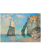 Monet The Cliffs at Étretat - Art Print