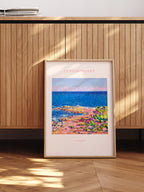 Monet The Mediterranean - Art Print