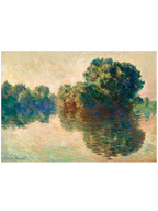 Monet The Seine at Giverny - Art Print