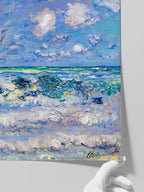 Monet The Wave - Art Print