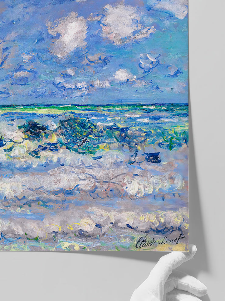 Monet The Wave - Art Print