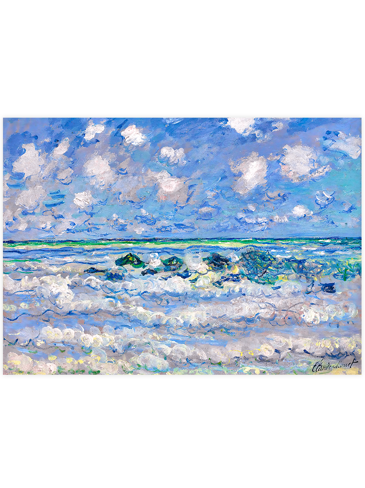 Monet The Wave - Art Print Ürün ana görseli