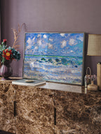 Monet The Wave - Art Print