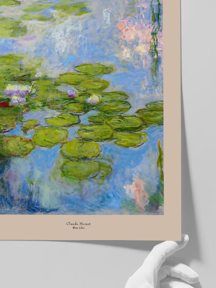Monet Water Lilies - Art Print  Poster